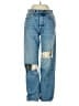 Boyish Color Block Blue Jeans Size 25 waist - photo 1