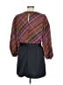 LDT 100% Polyester Argyle Black Casual Dress Size 12 - photo 2