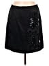 Etcetera 100% Silk Black Silk Skirt Size 8 - photo 1