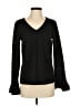 Ann Taylor Black Long Sleeve Blouse Size S - photo 1