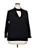 Torrid Black Long Sleeve Blouse Size 2X Plus (2) - photo 1