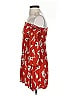 Blue Life 100% Rayon Red Brown Kimono Size XXS (estimated) - photo 5