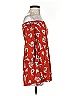 Blue Life 100% Rayon Red Brown Kimono Size XXS (estimated) - photo 4