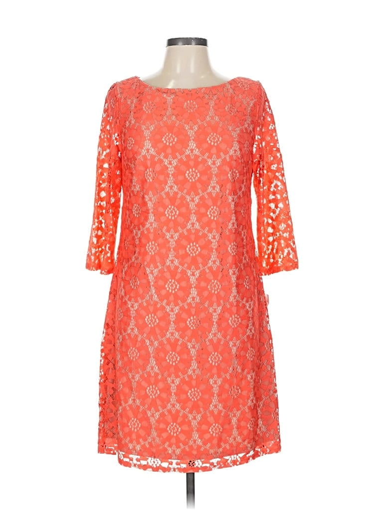Pre-owned J Howard Cocktail Dress In Orange