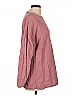 Assorted Brands Chevron-herringbone Burgundy Pullover Sweater Size L - photo 4