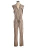 BCBGMAXAZRIA Solid Tan Jumpsuit Size S - photo 1
