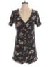 Hiatus 100% Rayon Floral Black Romper Size M - photo 1