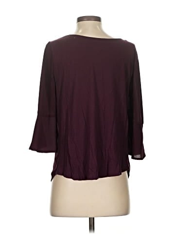 Soho JEANS NEW YORK & COMPANY 3/4 Sleeve Blouse (view 2)
