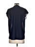 J.Crew 100% Polyester Blue Short Sleeve Blouse Size 0 - photo 2
