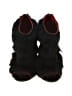 Charles Jourdan 100% Suede Black Heels Size 5 1/2 - photo 2