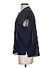J.Crew 100% Polyester Blue Short Sleeve Blouse Size 0 - photo 5