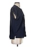J.Crew 100% Polyester Blue Short Sleeve Blouse Size 0 - photo 4