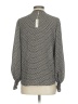 Max Studio 100% Polyester Graphic Gray Long Sleeve Blouse Size XS - photo 2