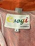 Coogi 100% Polyester Graphic Orange Track Jacket Size S (kids) - photo 3