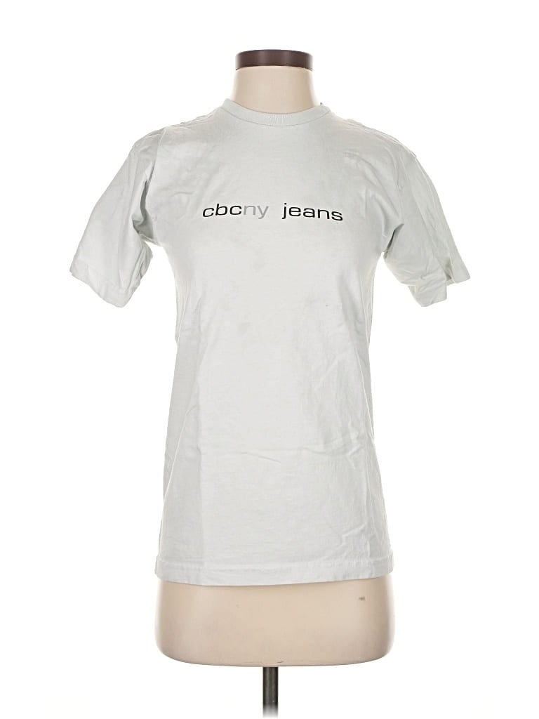 Pre-owned Bayside Short Sleeve T-shirt In Gray