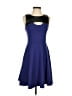 Dylan Gray Color Block Blue Cocktail Dress Size S - photo 1