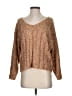 Mystree Tweed Brown Pullover Sweater Size S - photo 1