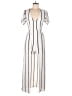 Crystal Sky Stripes Ivory Jumpsuit Size 5X - photo 1