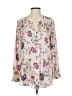 Vince Camuto 100% Polyester Floral Pink 3/4 Sleeve Blouse Size S - photo 1