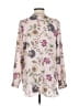 Vince Camuto 100% Polyester Floral Pink 3/4 Sleeve Blouse Size S - photo 2