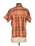 Madewell Plaid Orange Short Sleeve Button-Down Shirt Size XXS - photo 2