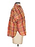 Madewell Plaid Orange Short Sleeve Button-Down Shirt Size XXS - photo 4
