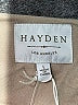 Hayden 100% Rayon Solid Tan Trenchcoat Size L - photo 6