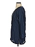 Sigrid Olsen Blue 3/4 Sleeve Blouse Size S - photo 5