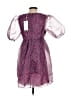 Endless Rose 100% Polyester Chevron-herringbone Purple Pink Cocktail Dress Size S - photo 2