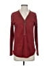 Soft Surroundings Red Long Sleeve Top Size XS - photo 1