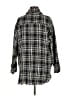 Forever 21 Plaid Black Coat Size M - photo 2