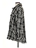 Forever 21 Plaid Black Coat Size M - photo 5