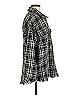 Forever 21 Plaid Black Coat Size M - photo 4