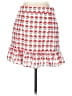 Miami 100% Polyester Print White Casual Skirt Size L - photo 2