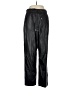 Intermix 100% Polyurethane Black Track Pants Size 8 - photo 1