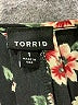 Torrid 100% Polyester Black Short Sleeve Blouse Size 1X Plus (1) - photo 7