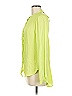 Yoana Baraschi 100% Polyester Green Long Sleeve Blouse Size M - photo 5