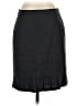 Express Solid Gray Wool Skirt Size 2 - photo 1