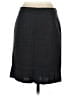 Express Solid Gray Wool Skirt Size 2 - photo 2