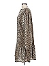 Boohoo 100% Polyester Animal Print Tan Casual Dress Size 12 - photo 5