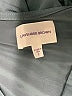 Lavender Brown Solid Gray Cocktail Dress Size S - photo 7
