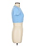 Zara Blue Short Sleeve Turtleneck Size M - photo 4