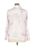 Rails 100% Rayon Tie-dye Ivory Gray Long Sleeve Blouse Size XL - photo 2