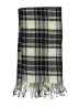 Unbranded Plaid Black Ivory Scarf One size - photo 2