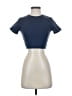 Unbranded Blue Short Sleeve Turtleneck Size XXS (estimated) - photo 1