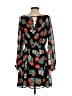 Hazel 100% Polyester Floral Black Casual Dress Size S - photo 2