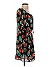 Hazel 100% Polyester Floral Black Casual Dress Size S - photo 4