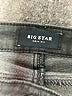 Big Star Chevron-herringbone Black Jeans Size 26 waist - photo 7