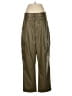 Paige 100% Polyurethane Green Faux Leather Pants Size L (estimated) - photo 1