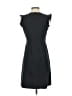 Unbranded Solid Black Gray Casual Dress Size S (estimated) - photo 2